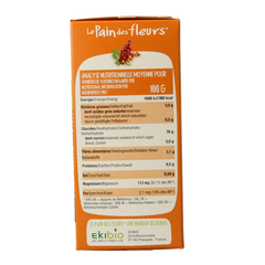 Pain Des Fleurs Quinoa crackers bio 150 Gram