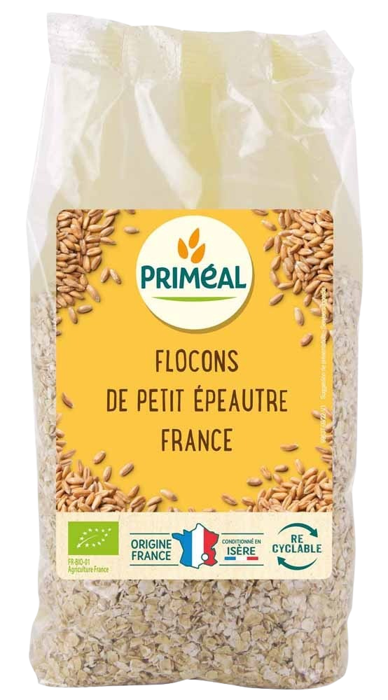 Primeal Eenkoornspeltvlokken bio 500 Gram