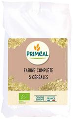 Primeal Volkoren 5-granenmeel bio 1 Kilogram