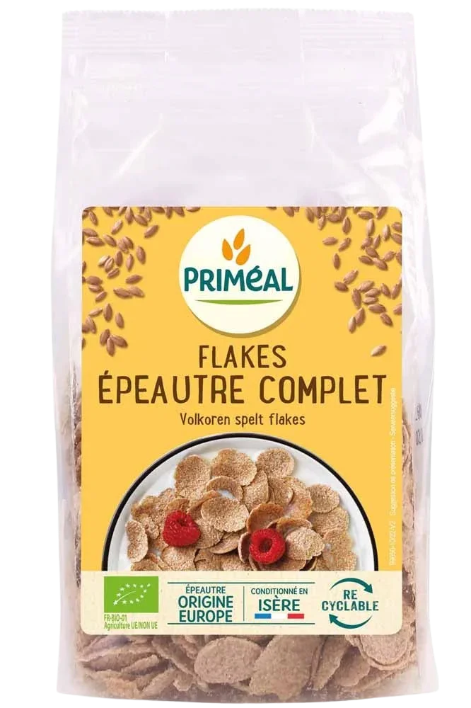 Primeal Volkoren spelt flakes bio 200 Gram