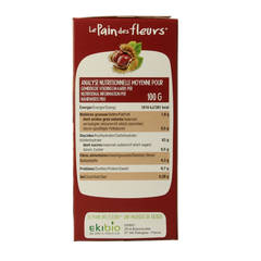 Pain Des Fleurs Tamme kastanje crackers bio 150 Gram