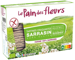 Pain Des Fleurs Krokante crackers boekweit glutenvrij bio 300.00 Gram