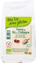 Ma Vie Sans Rijst & kastanjemeel - glutenvrij - bio 500 Gram