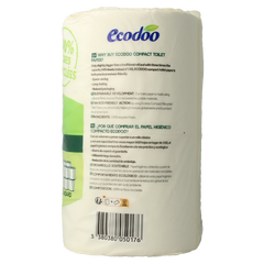 Ecodoo Toiletpapier compact ecologisch bio 4 Stuks