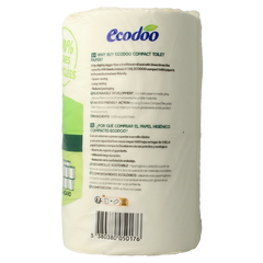 Ecodoo Toiletpapier compact ecologisch bio 4.00 Stuks