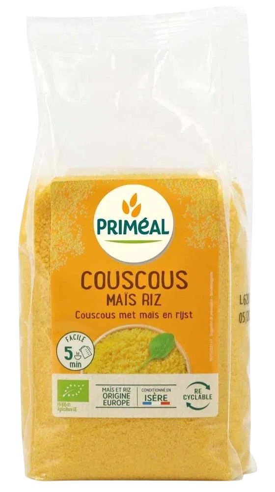 Primeal Couscous mais rijst bio 500 Gram