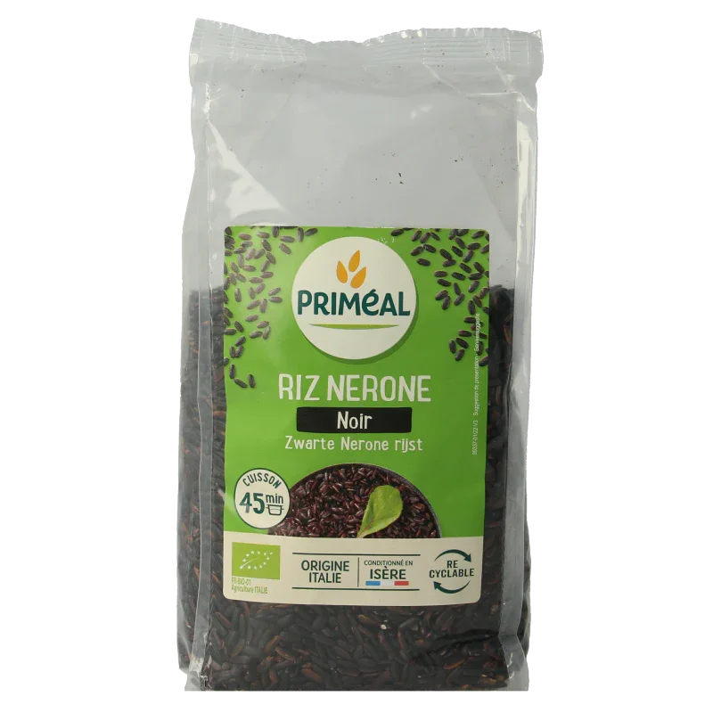 Primeal Zwarte Nerone rijst bio 500 Gram
