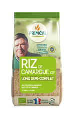 Primeal Halfvolkoren langgraan rijst camargue bio 500 Gram