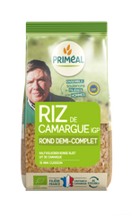Primeal Halfvolkoren ronde rijst camargue bio 500 Gram