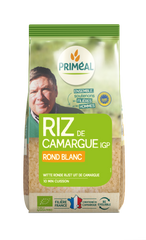 Primeal Witte ronde rijst camargue bio 500.00 Gram