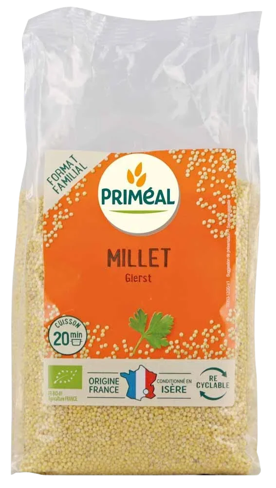 Primeal Gierst uit Frankrijk bio 1 Kilogram