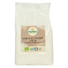Primeal Banketbakkers tarwebloem T55 bio 1.00 Kilogram