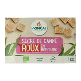 Primeal Bruine rietsuiker klontjes bio 1 Kilogram