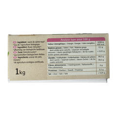 Primeal Bruine rietsuiker klontjes bio 1 Kilogram