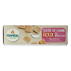 Primeal Bruine rietsuiker klontjes bio 1 Kilogram