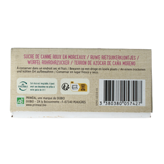 Primeal Bruine rietsuiker klontjes bio 1 Kilogram