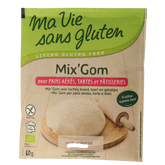 Ma Vie Sans Bindmiddel voor brood gebak mix gom glutenvrij bio 60 Gram