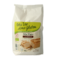 Ma Vie Sans Broodmeel met boekweit glutenvrij bio 500.00 Gram