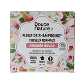 Douce Nature Shampoo bar normaal haar met zoete amandel bio 85 Gram