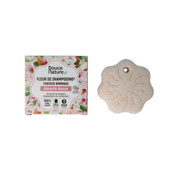 Douce Nature Shampoo bar normaal haar met zoete amandel bio 85 Gram