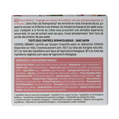 Douce Nature Shampoo bar normaal haar met zoete amandel bio 85 Gram