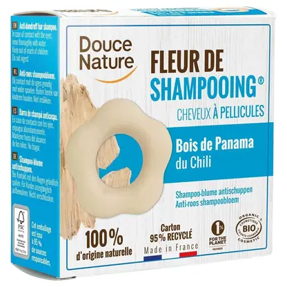 Douce Nature Shampoo bar antiroos met tea tree bio 85 Gram