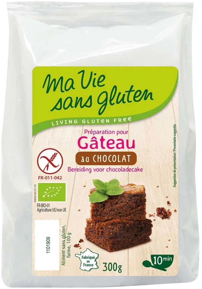 Ma Vie Sans Chocolade cakemix glutenvrij bio 300 Gram