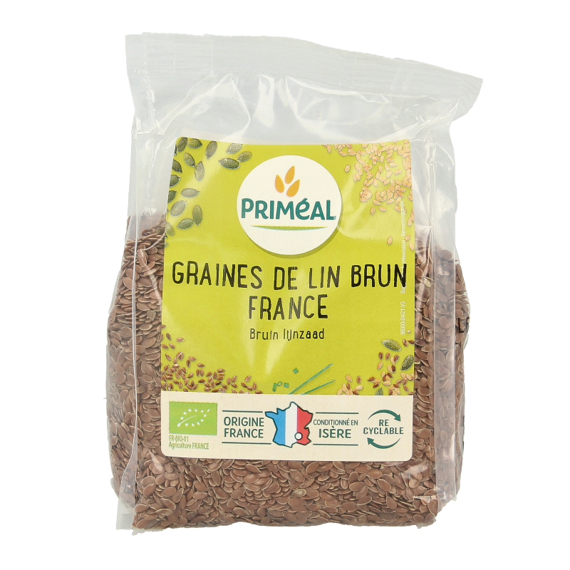 Primeal Lijnzaad bruin bio 250 Gram