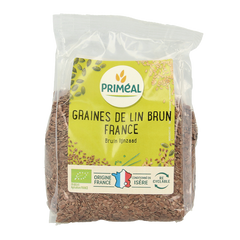 Primeal Lijnzaad bruin bio 250.00 Gram