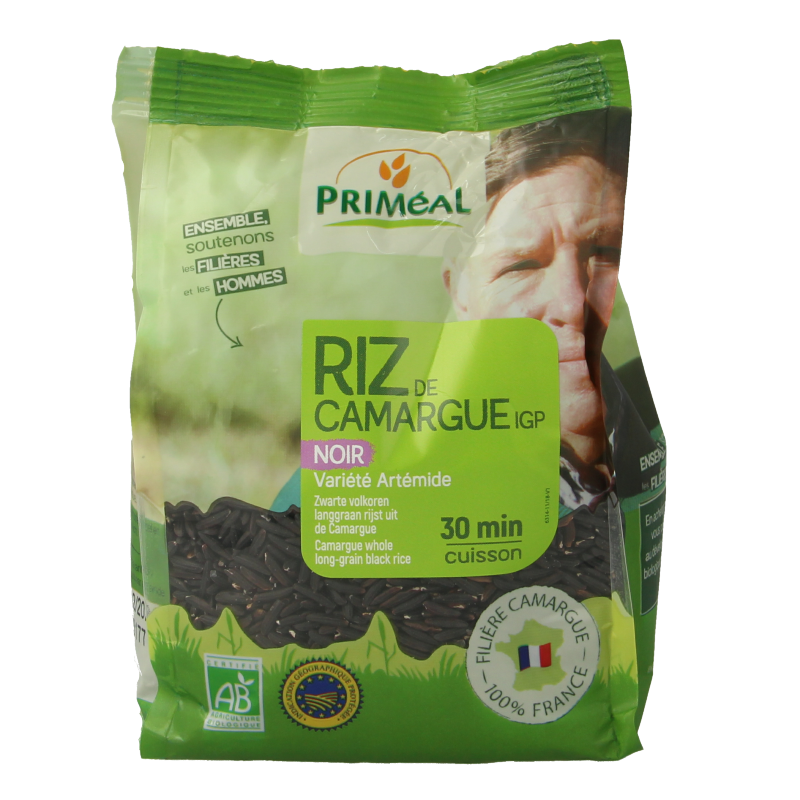 Primeal Zwarte volkoren langgraan camargue bio 250 Gram