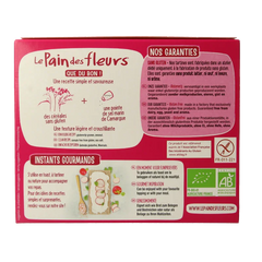 Pain Des Fleurs Meergranen crackers bio 150 Gram
