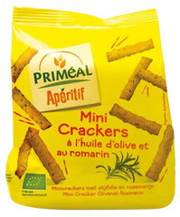 Primeal Aperitive mini crackers olijf rozemarijn bio 100 Gram