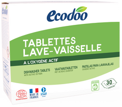 Ecodoo Vaatwasmachine tablets bio 30 Stuks
