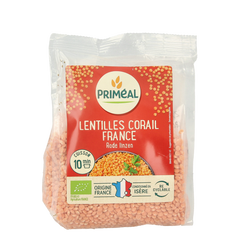 Primeal Rode linzen bio 250.00 Gram