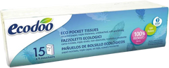 Ecodoo Tissues/zakdoekjes bio 15 Stuks