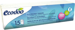 Ecodoo Tissues/zakdoekjes bio 15 Stuks