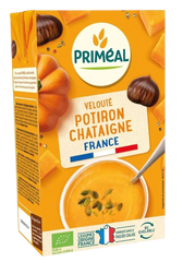 Primeal Veloute gebonden soep pompoen kastanje bio 1.00 Liter
