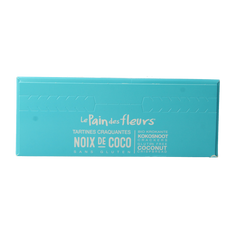 Pain Des Fleurs Krokante bio crackers met kokos bio 150 Gram