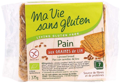 Ma Vie Sans Brood lijnzaad - glutenvrij - bio 375 Gram