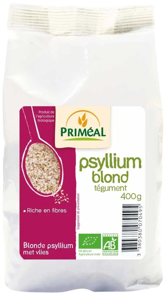 Primeal Blonde psyllium met vlies bio 400 Gram