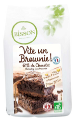 Bisson Bakmix voor brownies bio 350.00 Gram