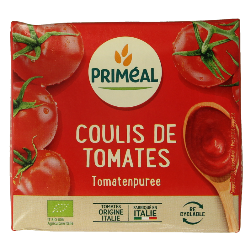 Primeal Tomatenpuree bio 500.00 Gram