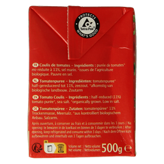 Primeal Tomatenpuree bio 500.00 Gram