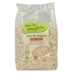Ma Vie Sans Haver en boekweit vlokken glutenvrij bio 400 Gram