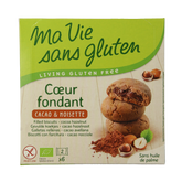 Ma Vie Sans Koekjes met creme choco/hazelnoot glutenvrij bio 12 Stuks