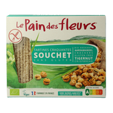 Pain Des Fleurs Krokante crackers aardamandel glutenvrij bio 150 Gram