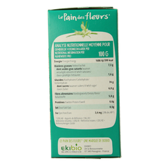 Pain Des Fleurs Krokante crackers aardamandel glutenvrij bio 150 Gram