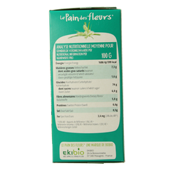 Pain Des Fleurs Krokante crackers aardamandel glutenvrij bio 150.00 Gram