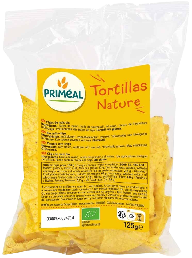 Primeal Tortillas bio 125 Gram