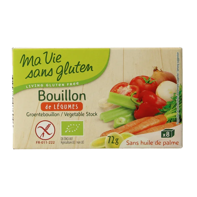 Ma Vie Sans Groentebouillon glutenvrij bio 72 Gram